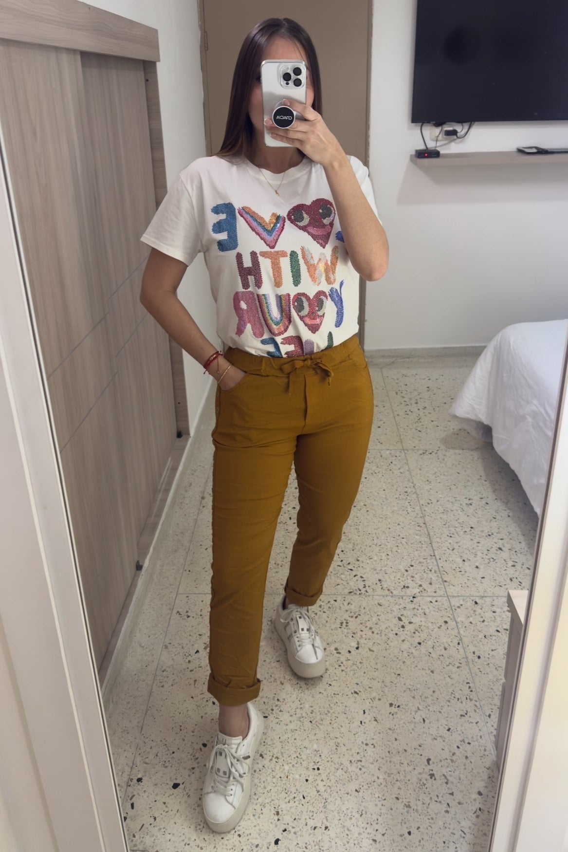 Love With Your Life White Top