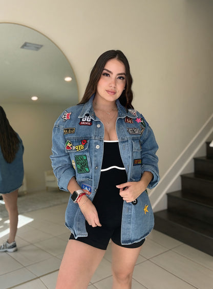 Patches Denim Jacket