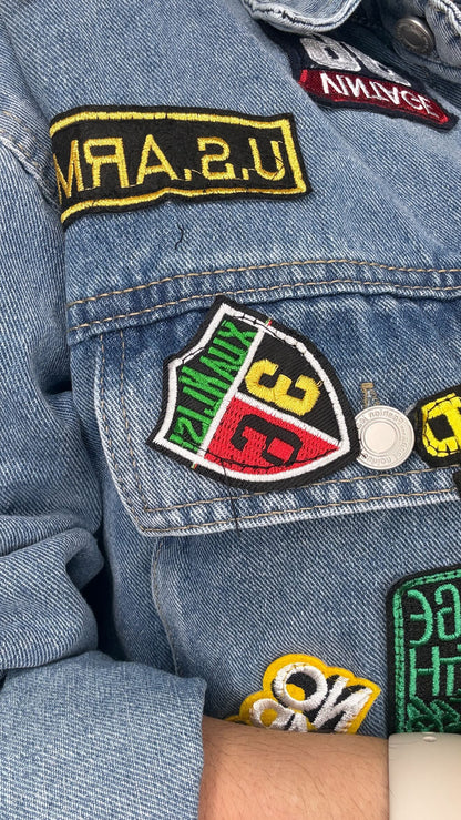 Patches Denim Jacket