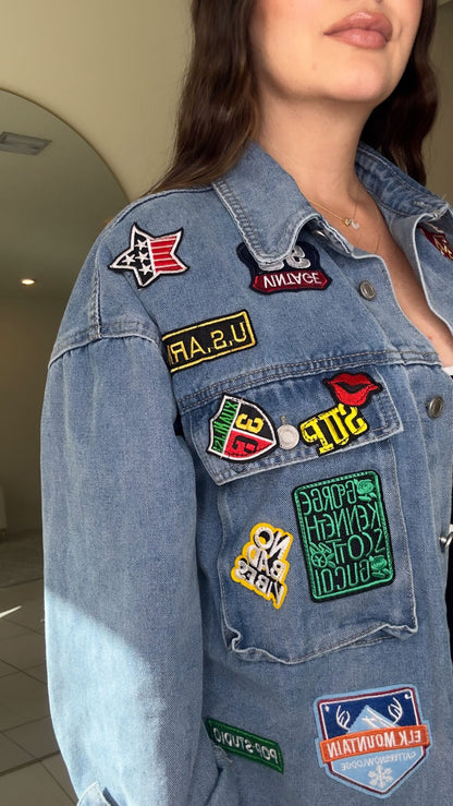 Patches Denim Jacket