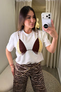 Embellished White Tshirt