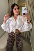 Fabulous Silk White Top