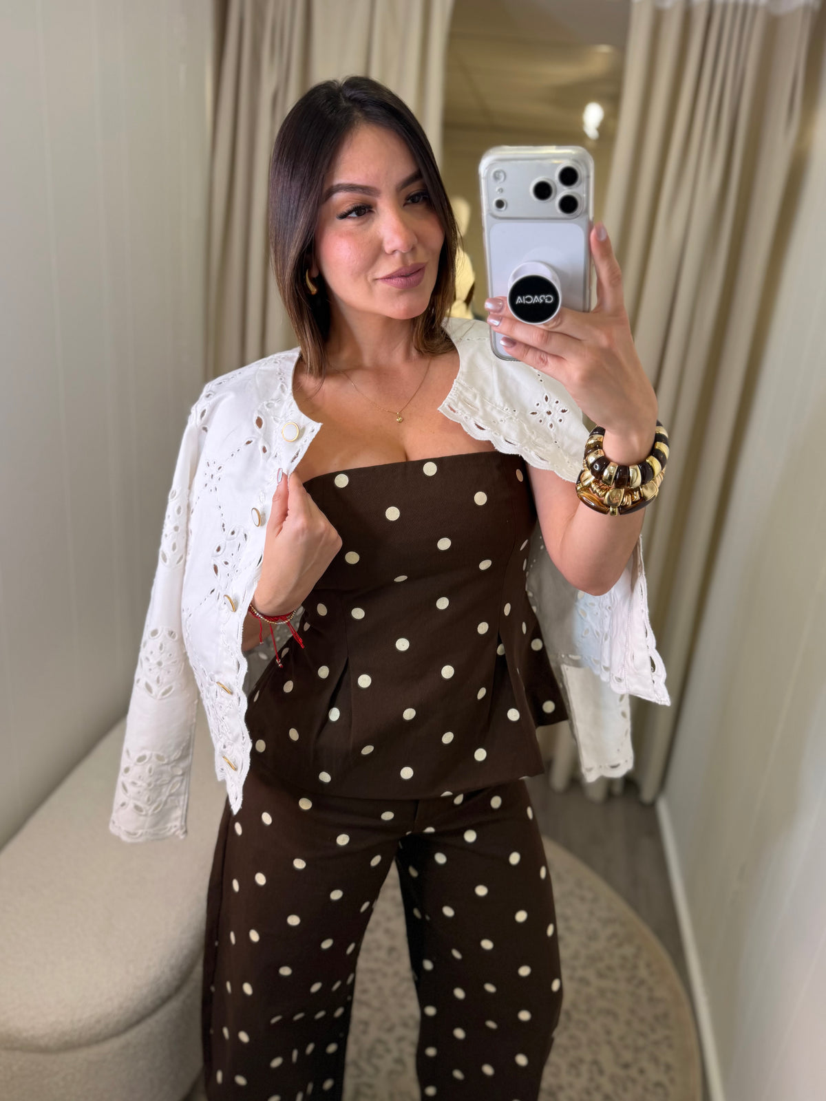 Delicate Charm White Jacket