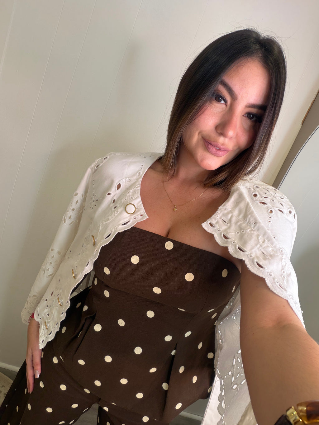 Delicate Charm White Jacket