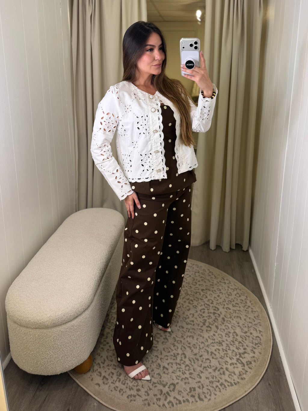 Delicate Charm White Jacket