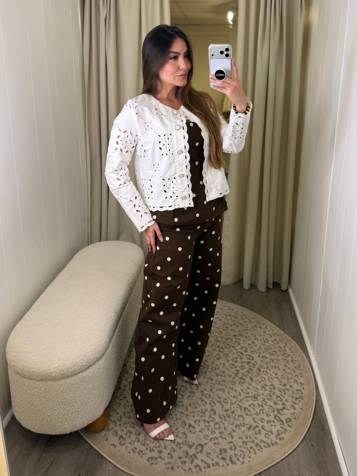 Delicate Charm White Jacket