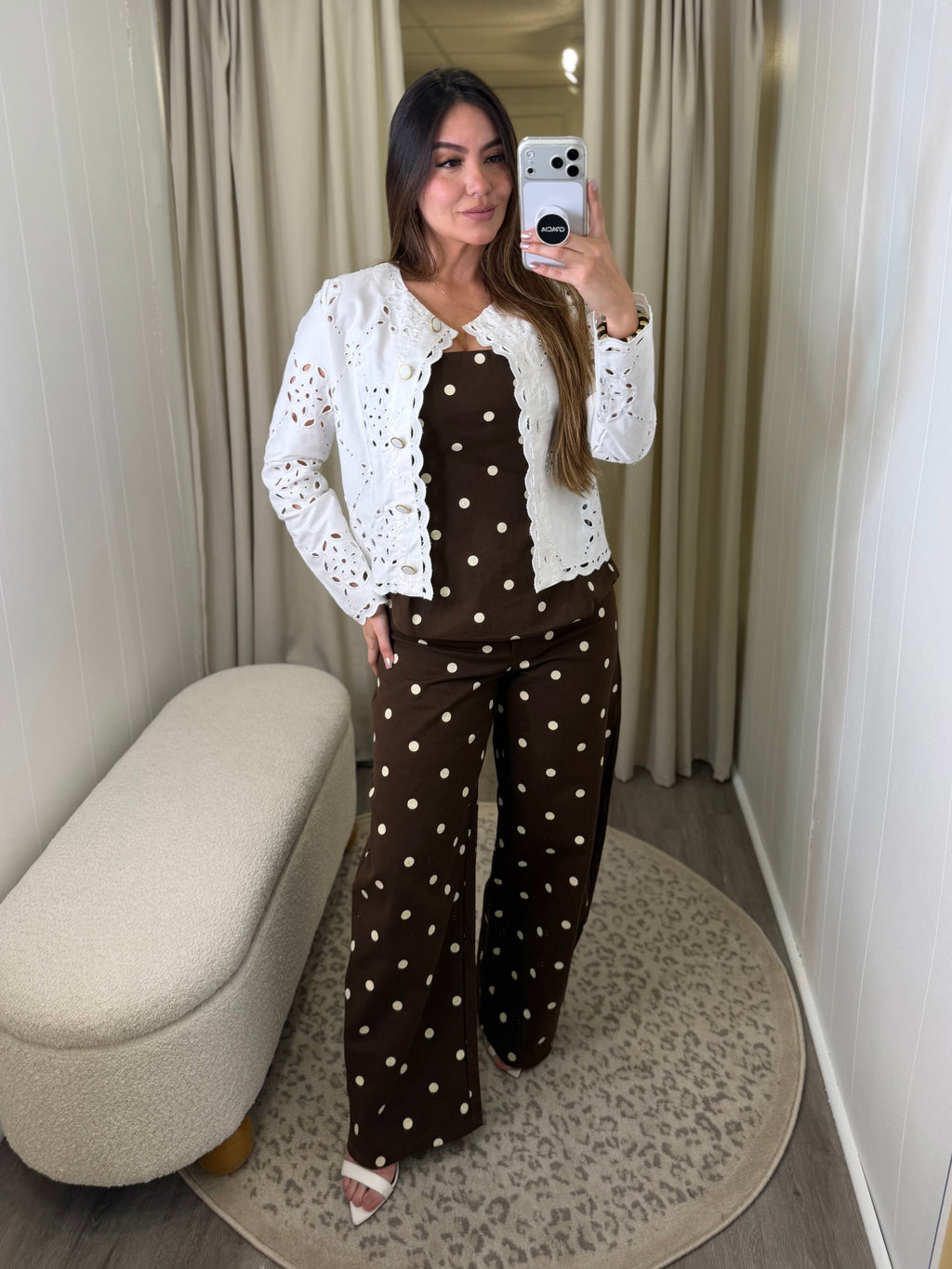 Delicate Charm White Jacket