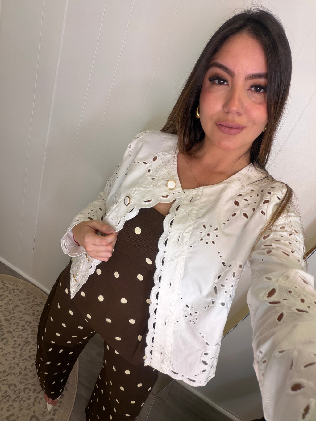 Delicate Charm White Jacket