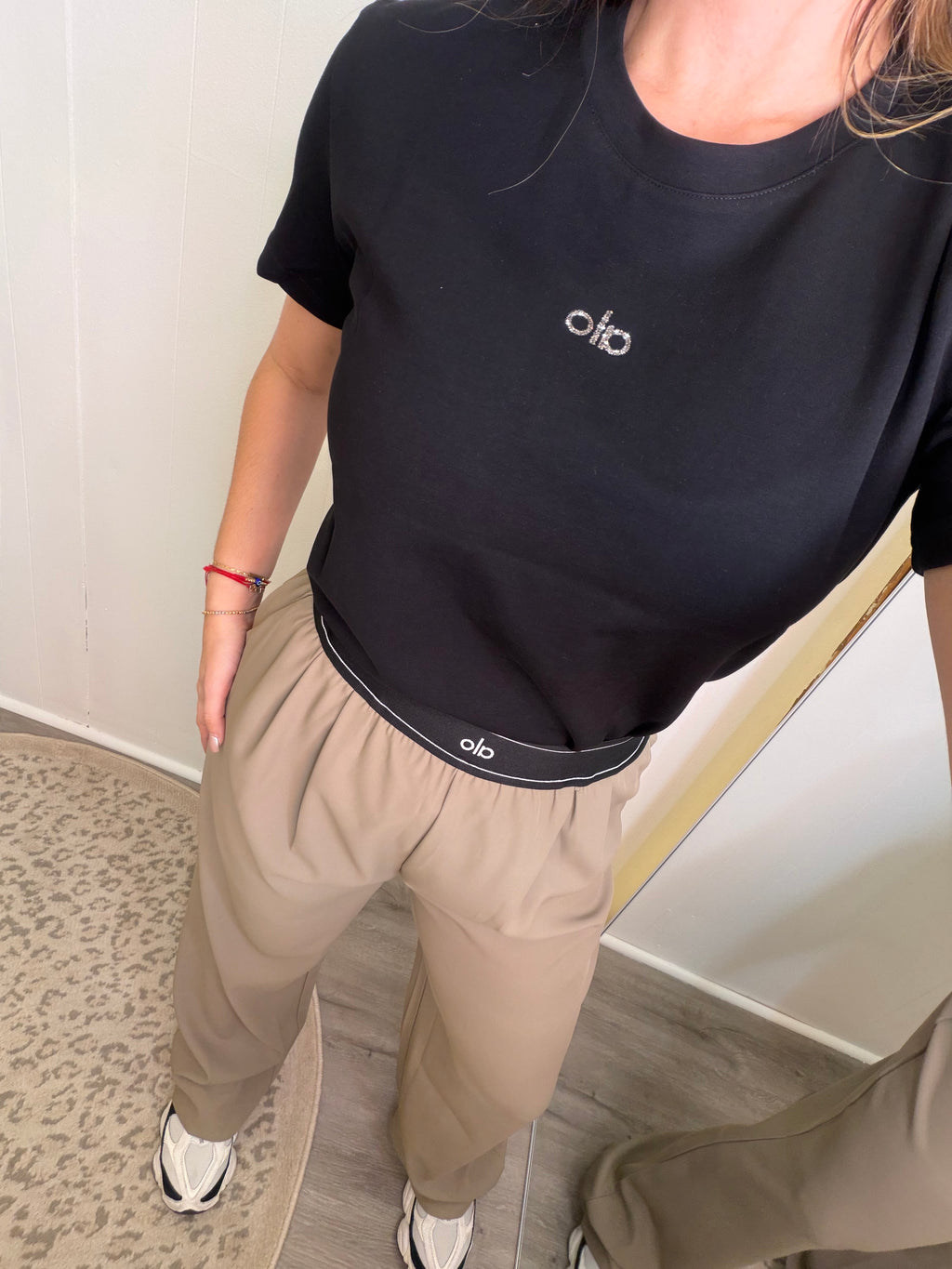 Halo Sparkles Black Tshirt