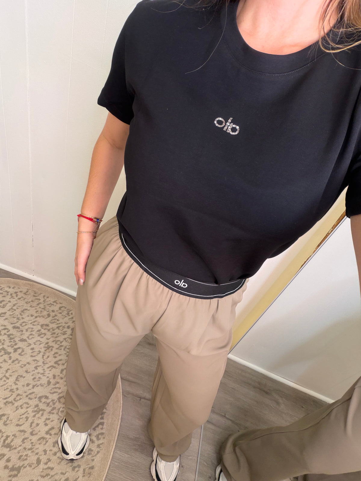 Halo Sparkles Black Tshirt