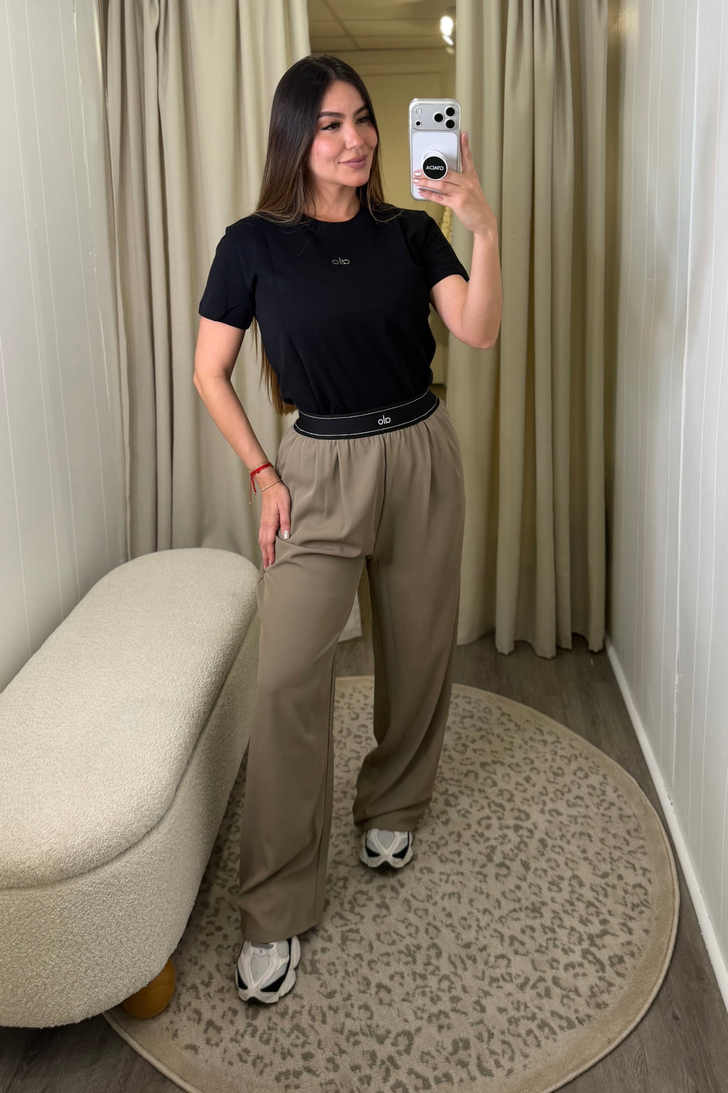 Suit Up Halo Taupe Pants