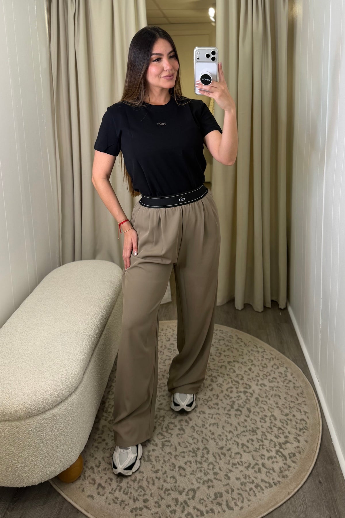 Suit Up Halo Taupe Pants