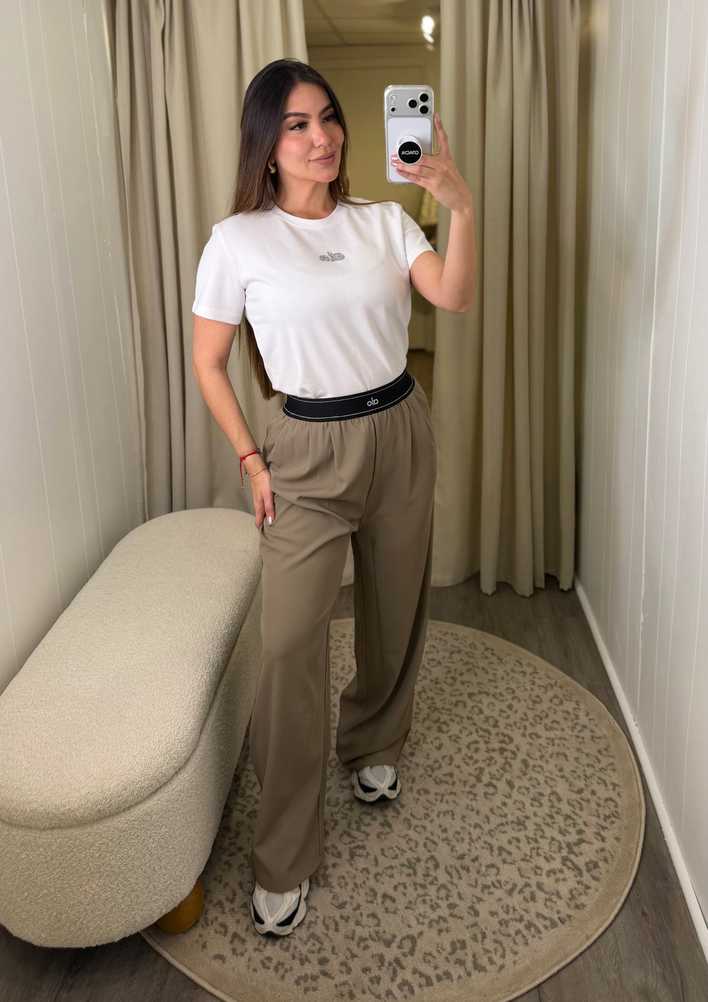 Suit Up Halo Taupe Pants