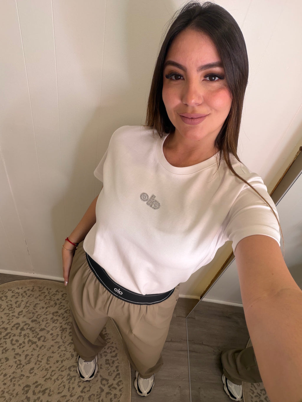 Halo Sparkles White Tshirt