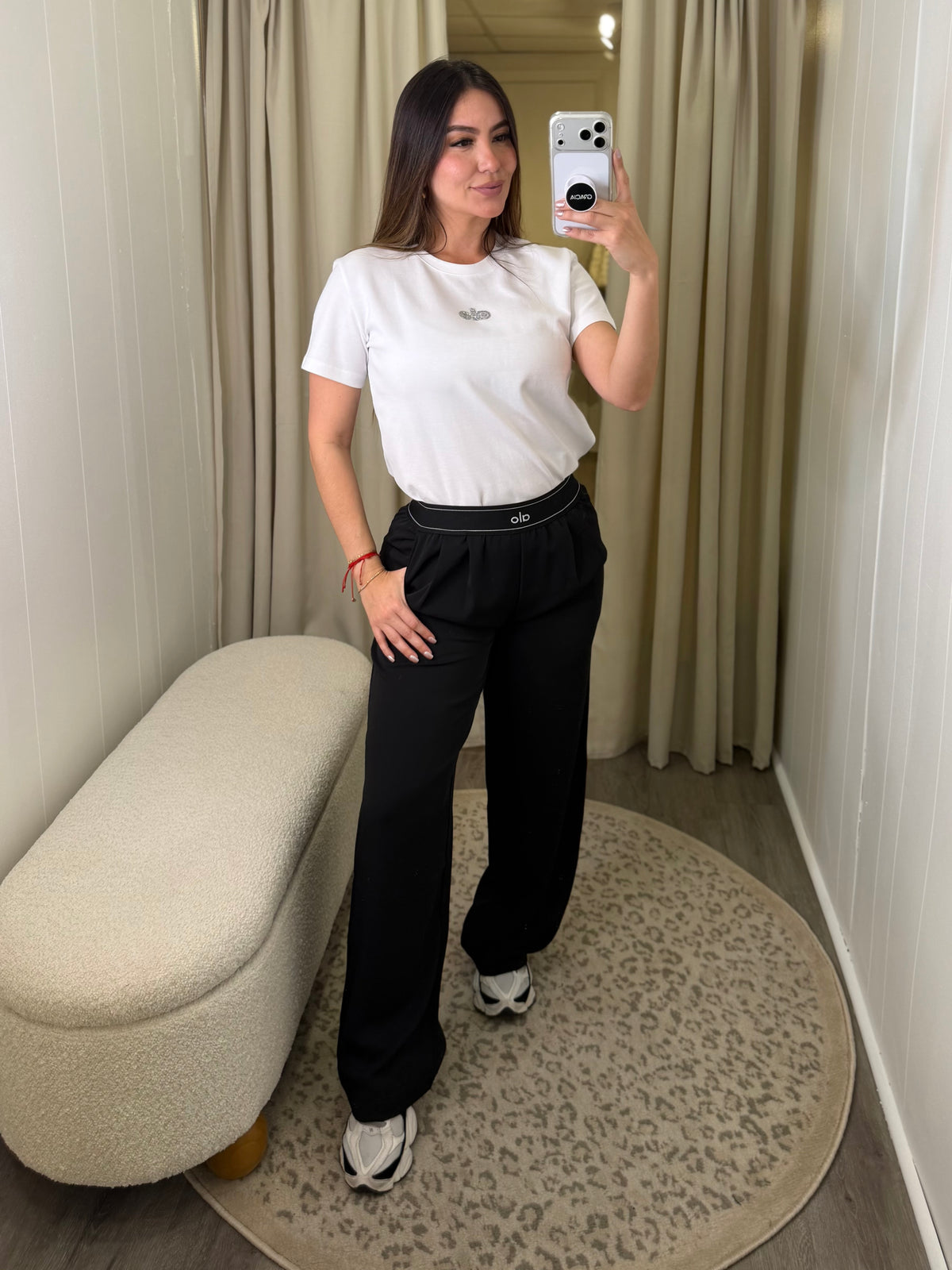 Halo Sparkles White Tshirt