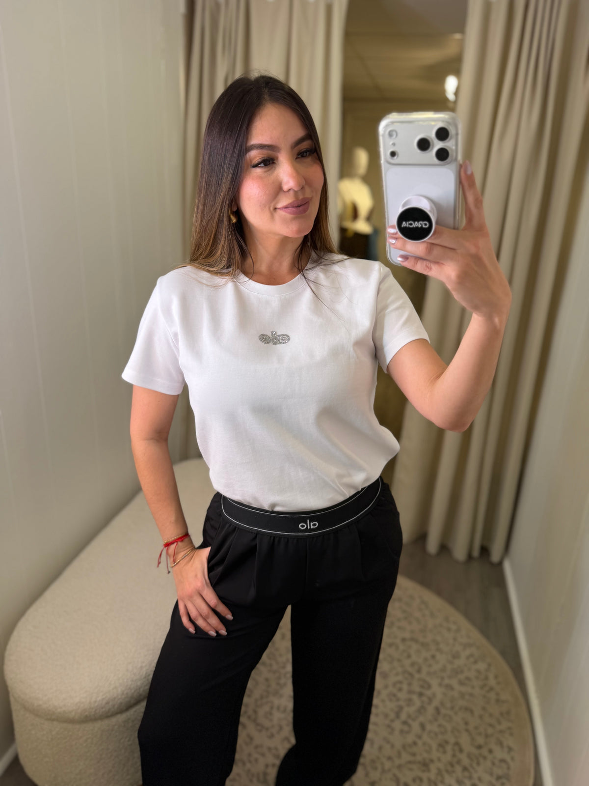 Halo Sparkles White Tshirt