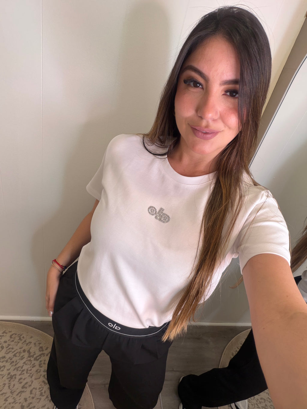 Halo Sparkles White Tshirt