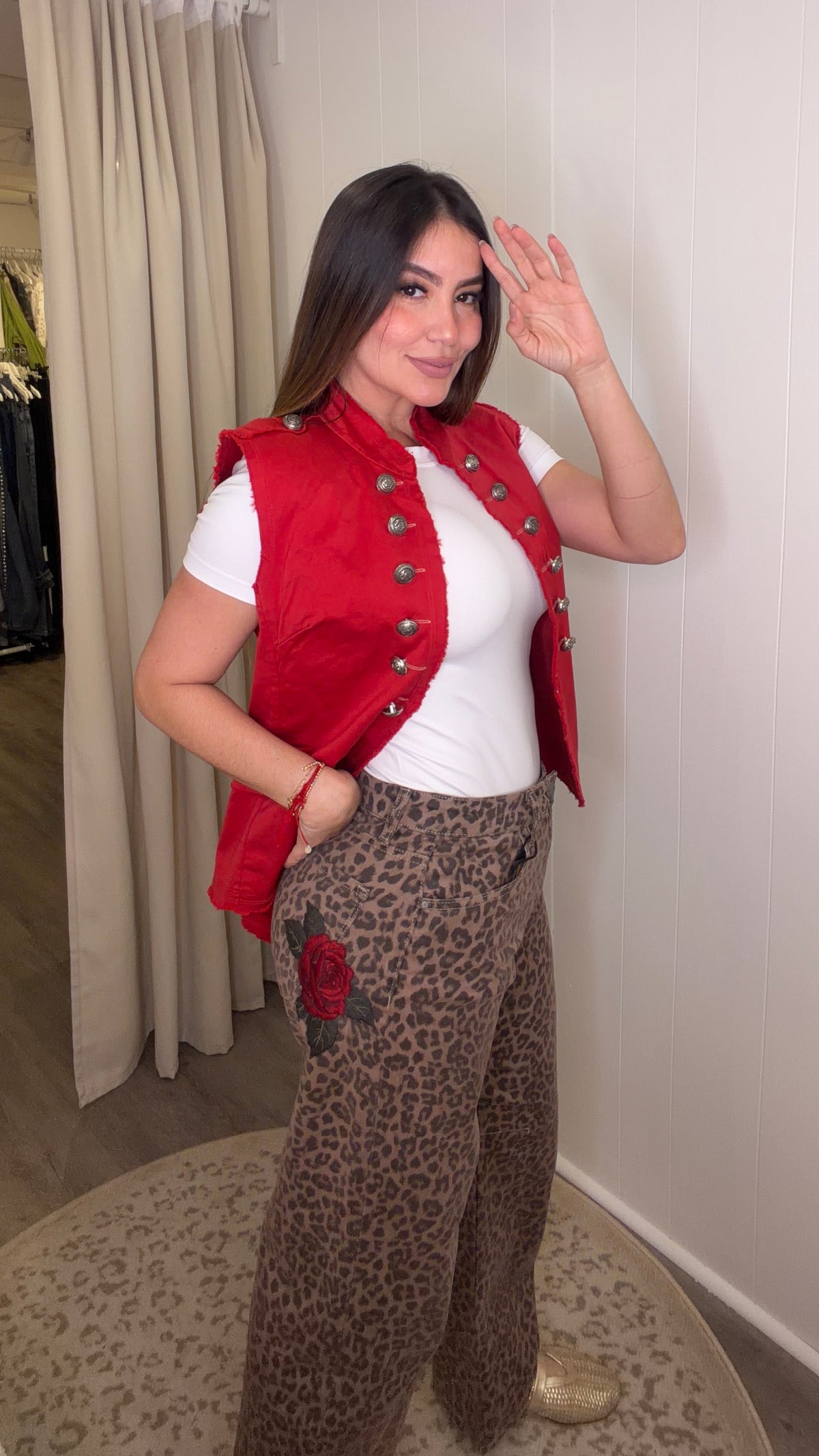 Napoleon Red Vest Jacket
