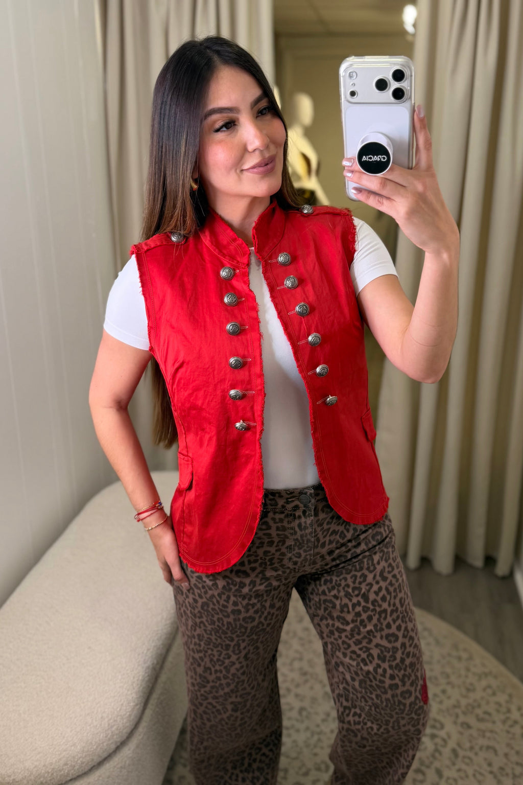 Napoleon Red Vest Jacket
