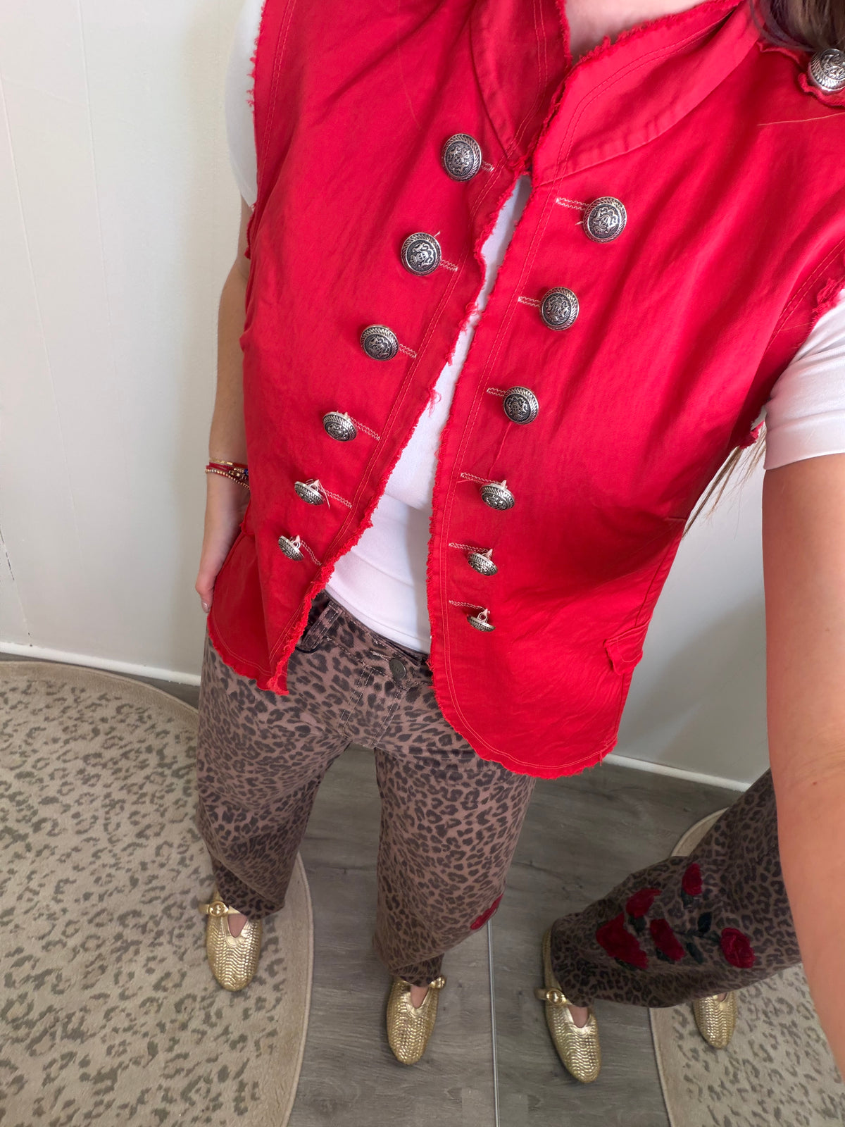 Napoleon Red Vest Jacket