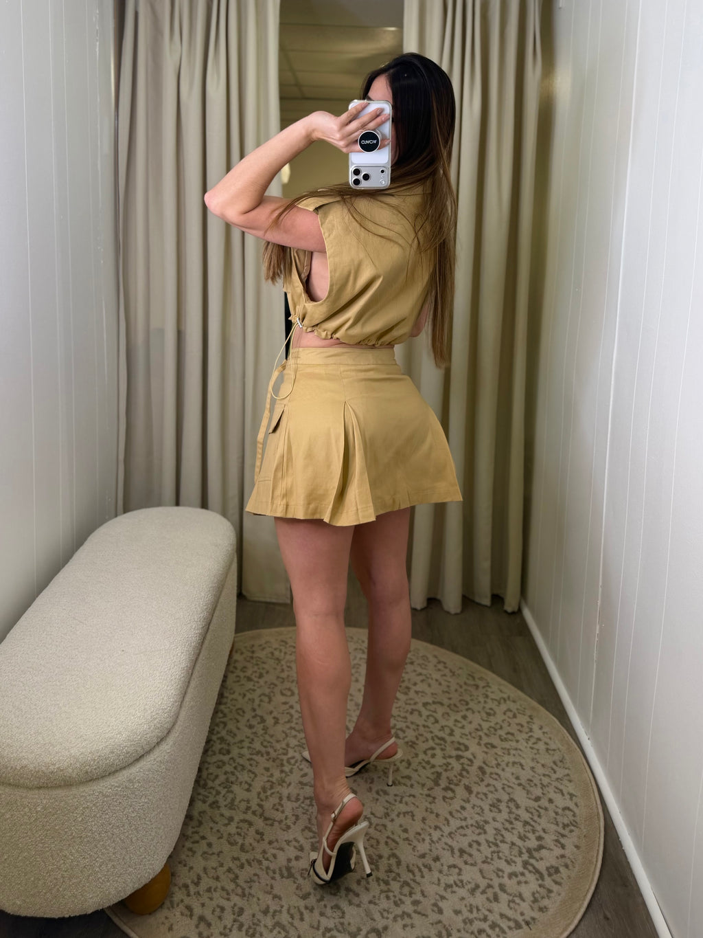 Desert Chic Cargo Skort Set