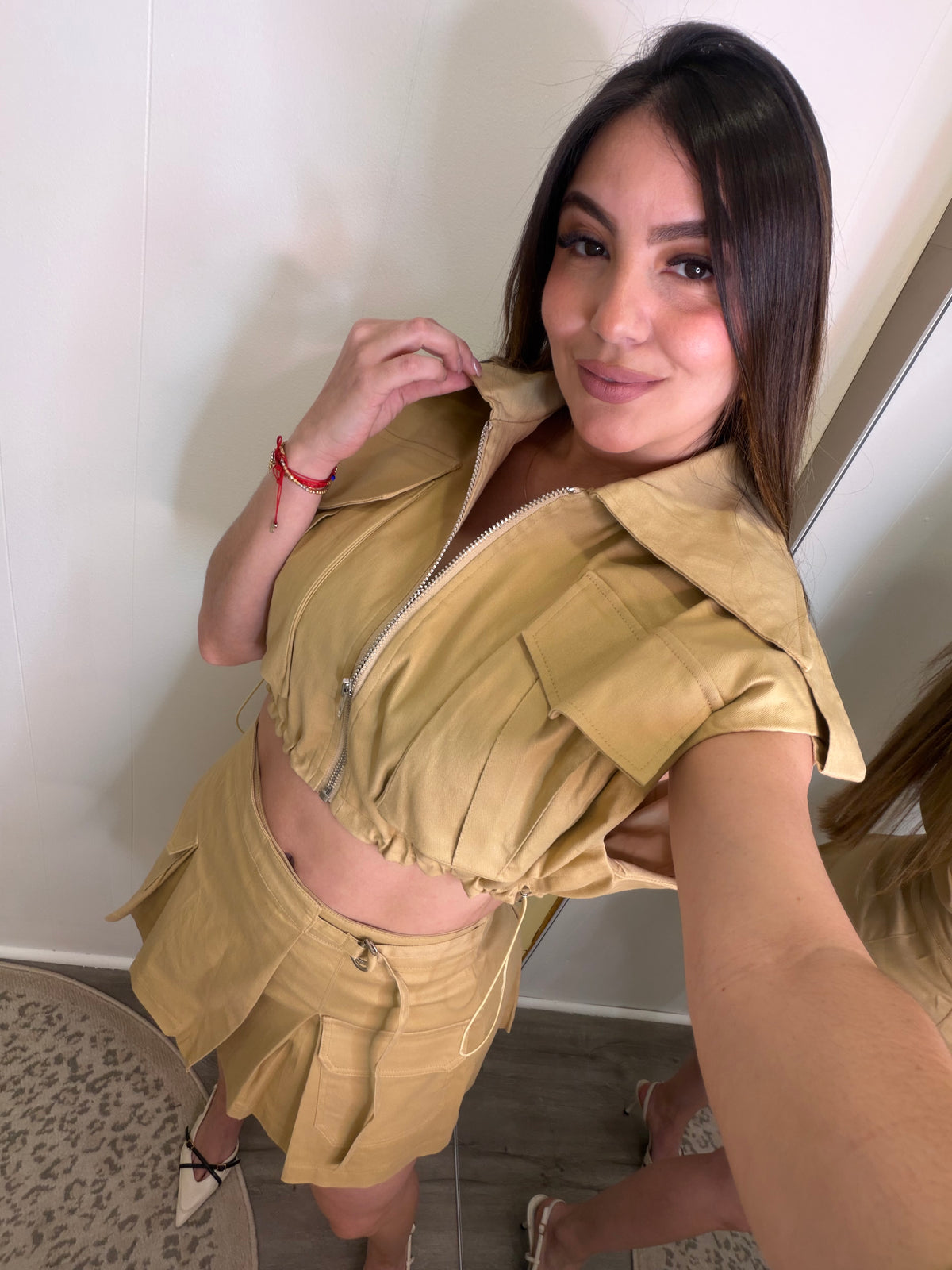 Desert Chic Cargo Skort Set