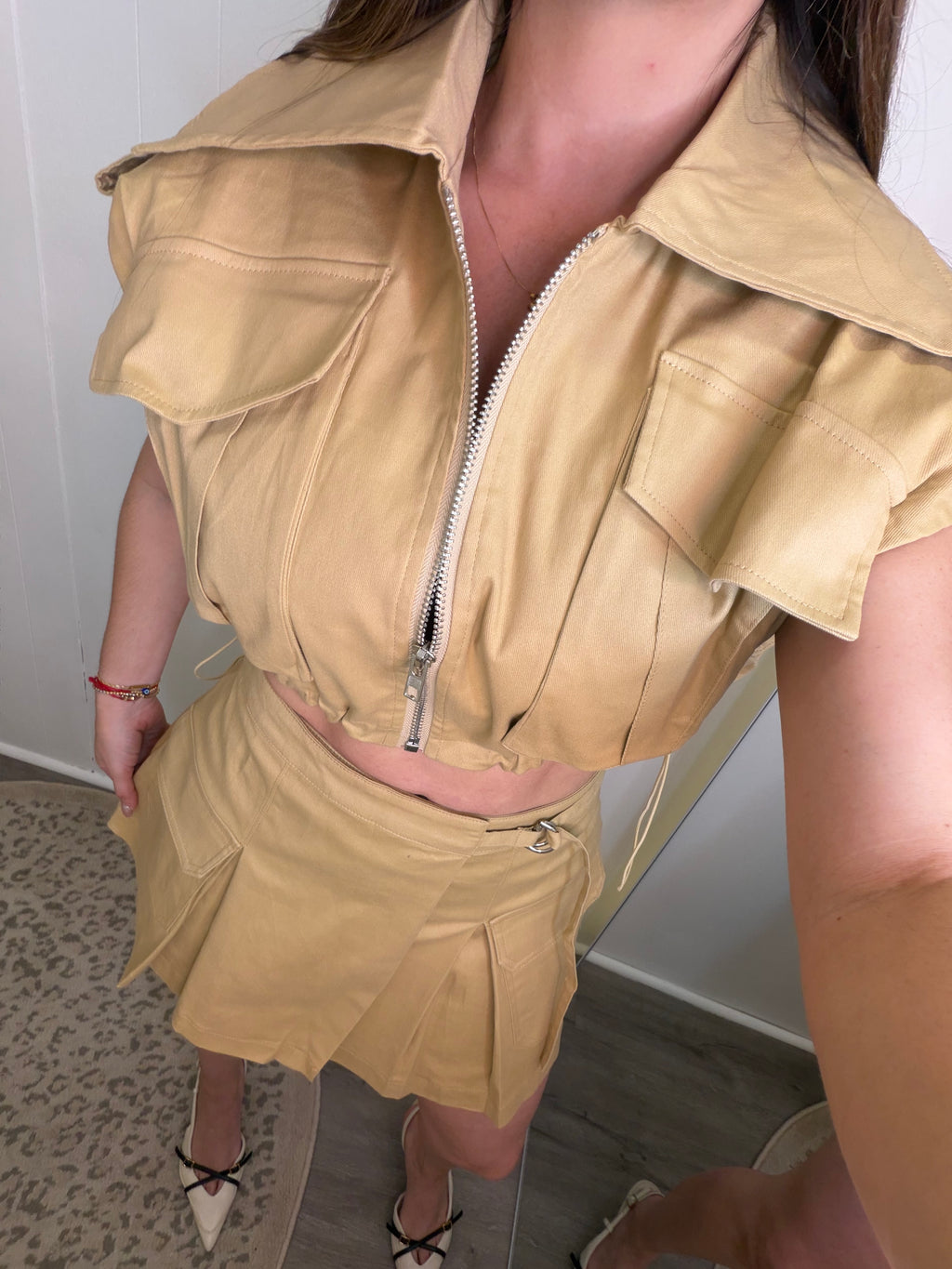 Desert Chic Cargo Skort Set