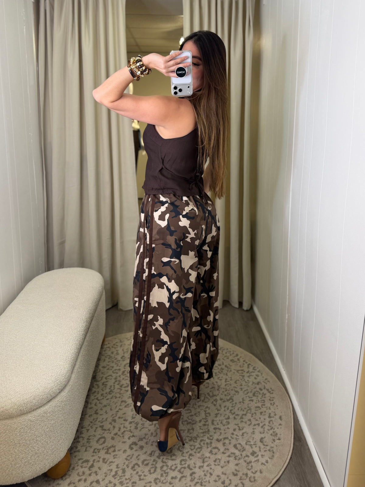 Cocoa Oriental Brown Top