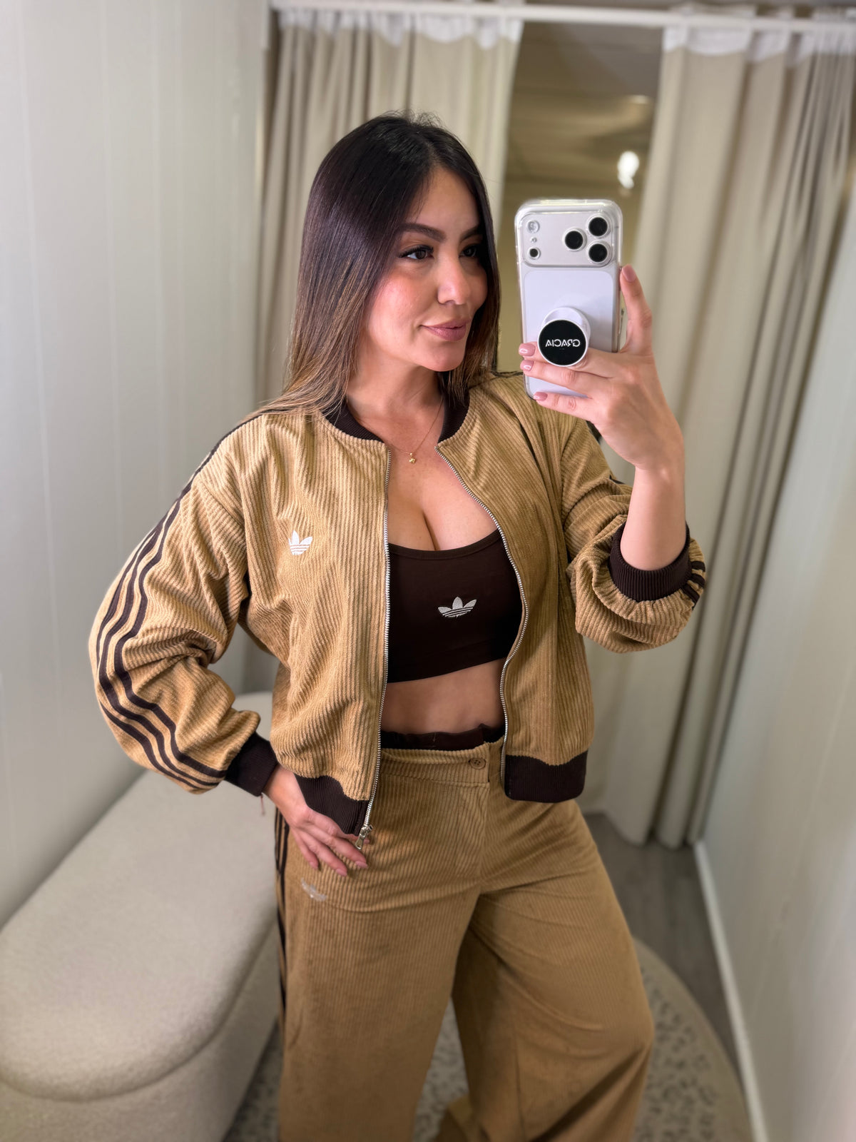 Originals Corduroy Mocha Pant Set