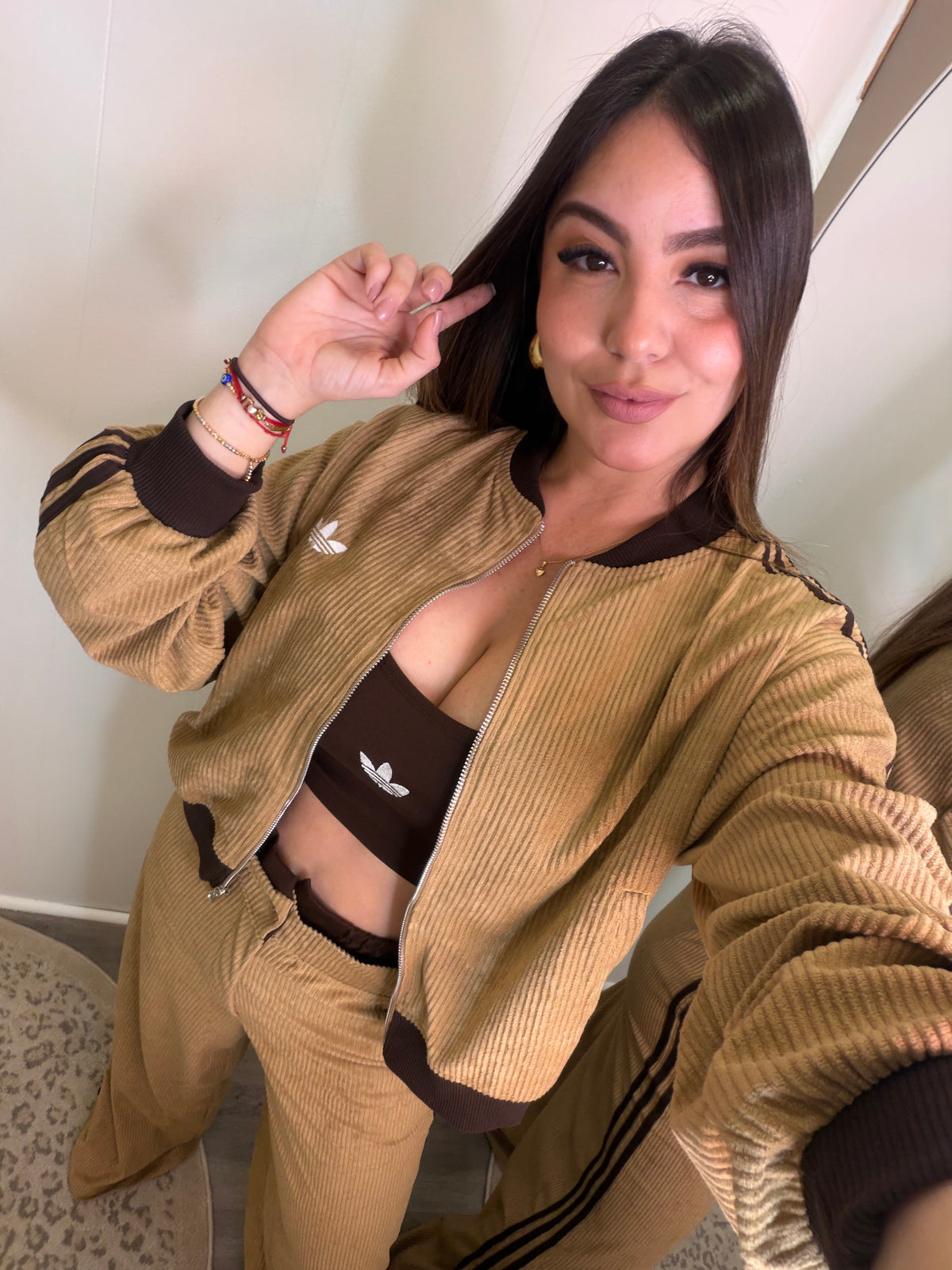 Originals Corduroy Mocha Pant Set