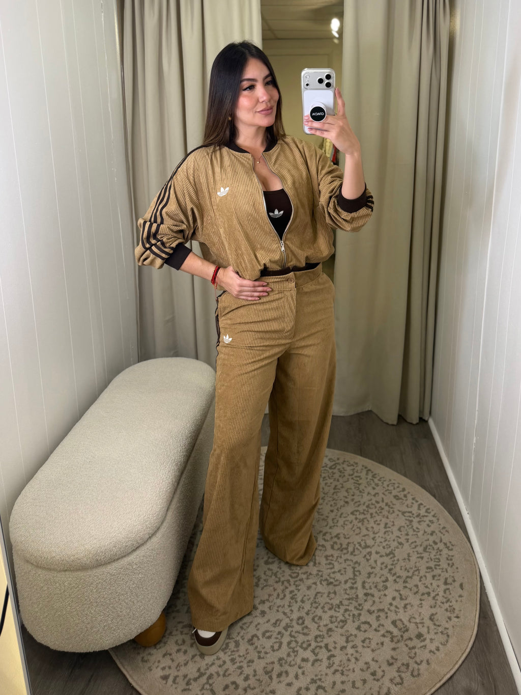 Originals Corduroy Mocha Pant Set