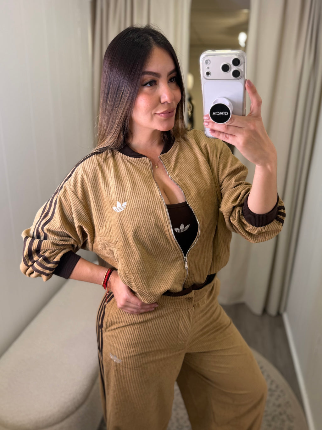 Originals Corduroy Mocha Pant Set