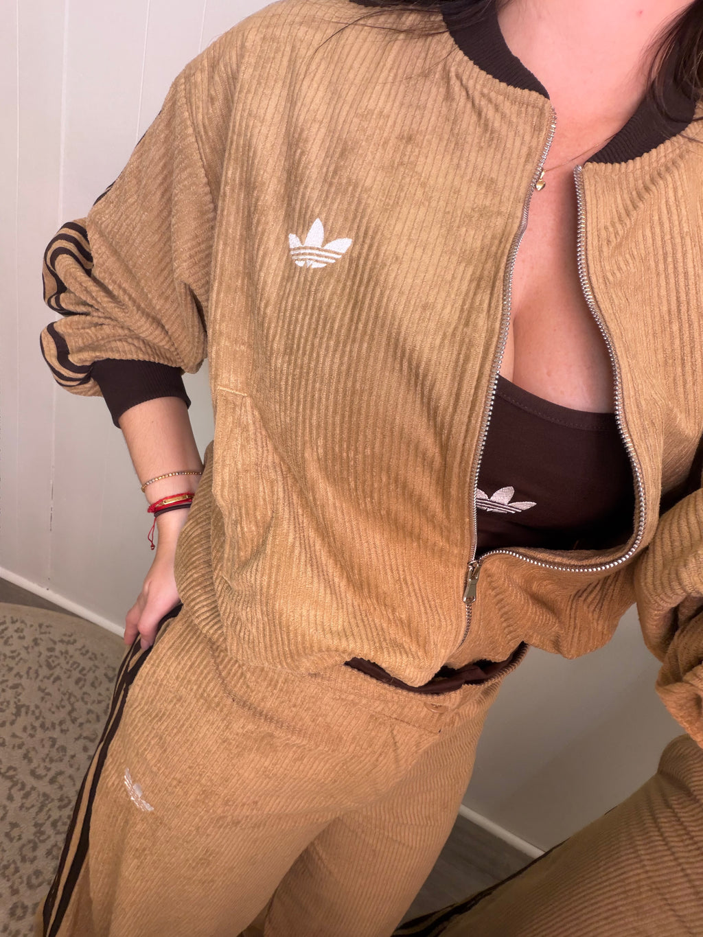 Originals Corduroy Mocha Pant Set