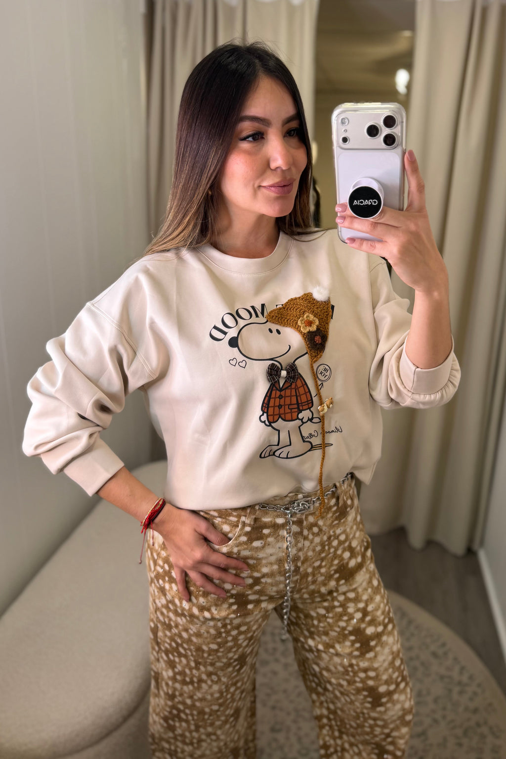 Cutest Fashion Beige Sweater