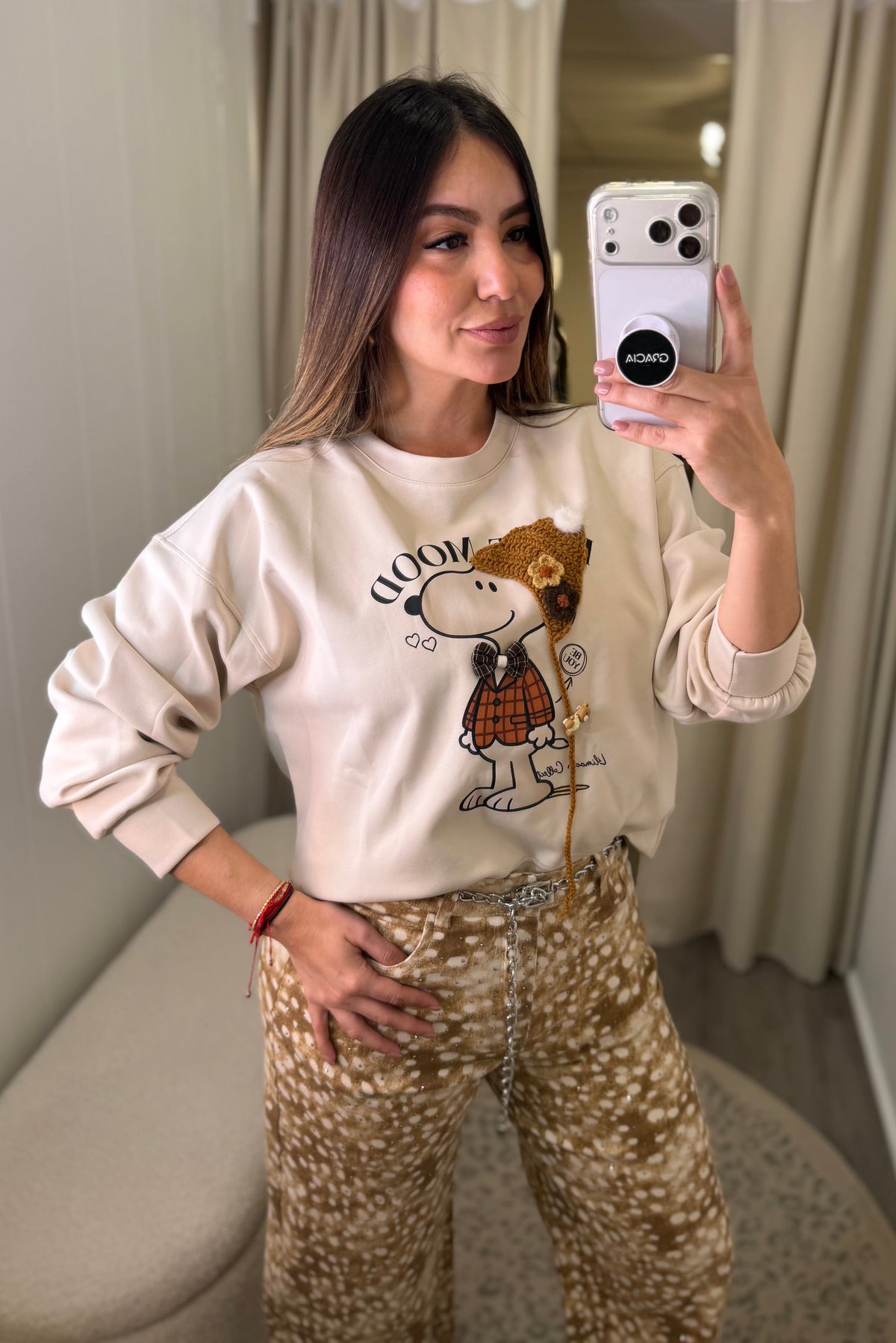 Cutest Fashion Beige Sweater