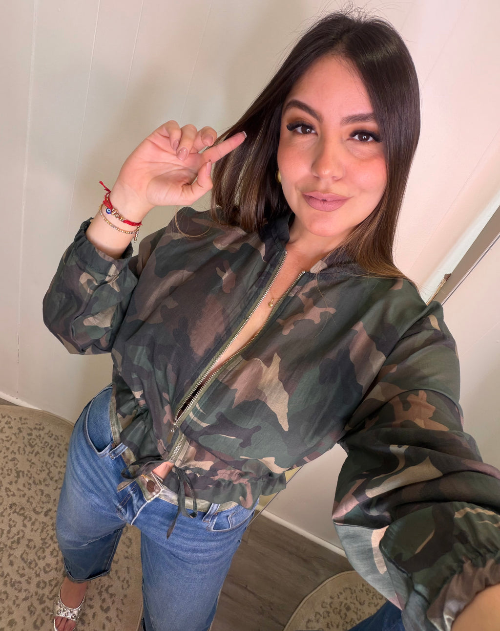 Army Chic Camo Green Jacket