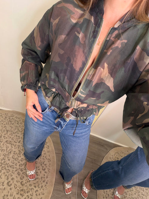 Army Chic Camo Green Jacket