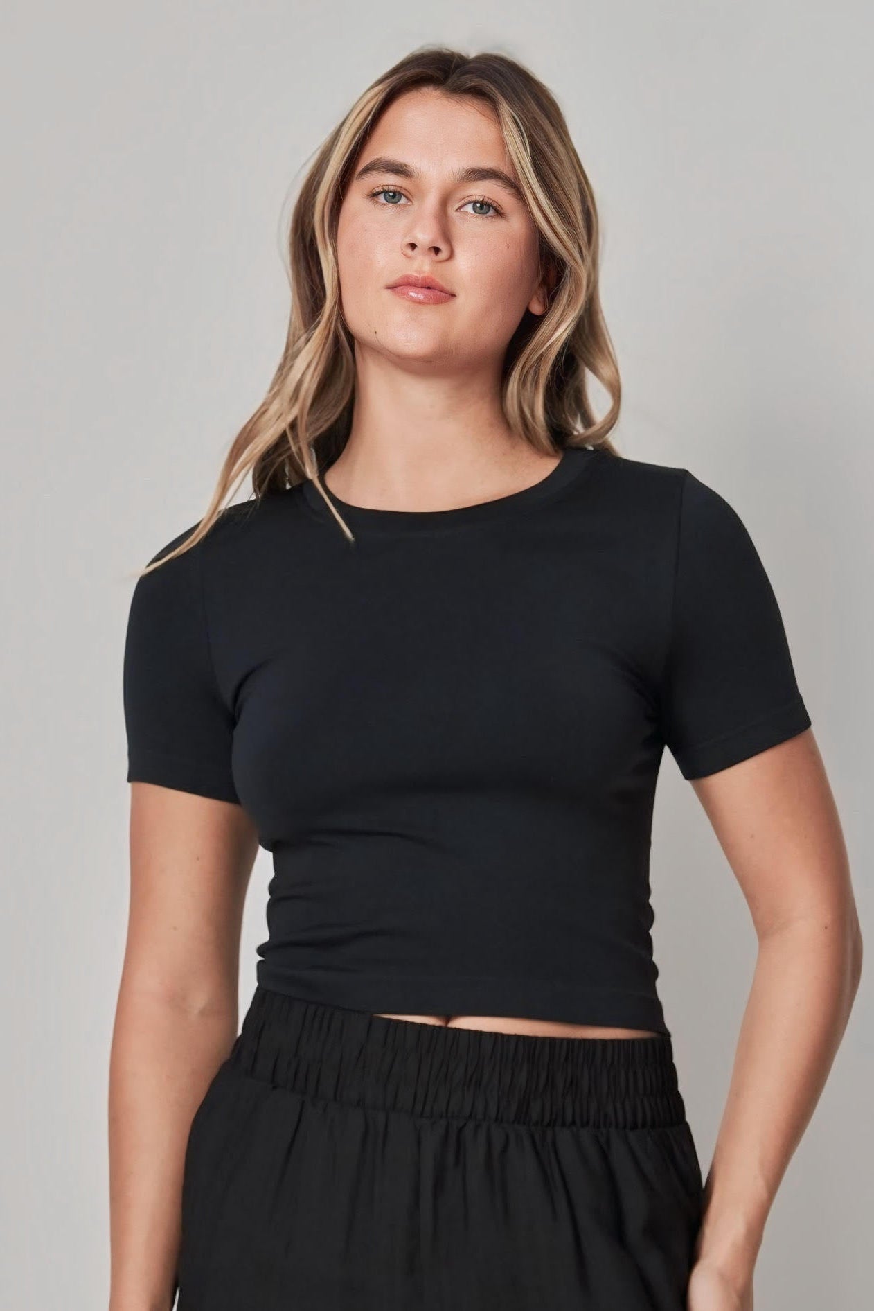 Secret Black Basic Top