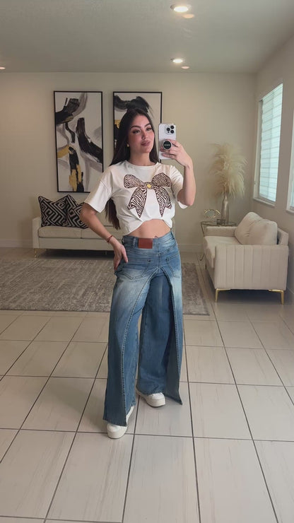 Empowered Feeling Denim Pants